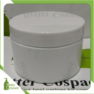 plastic jar 250ml 8 oz pet white jar skincare jar