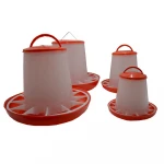 plastic poultry chicken feeder and drinker 1.5kg 3kg 9kg 12kg