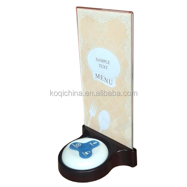 Buy Plastic Restaurant Table Stand Menu Holder K-sp Menu Stand from ...