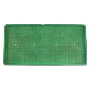 plastic seedling tray for rice with white/black/ green color