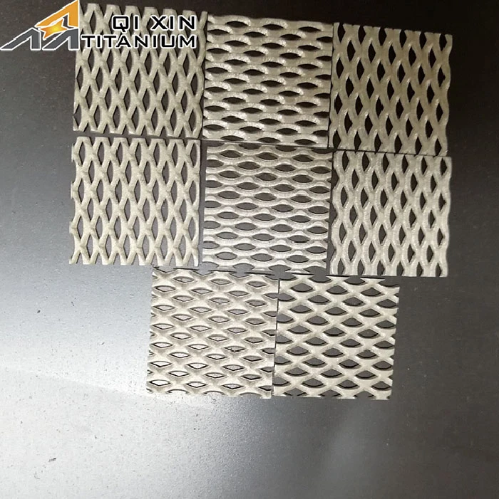 Buy Platinized Titanium Mesh Electrode from Baoji Qixin Titanium Co