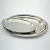 Import polishing 12inch silver stainless steel oval dish plate serving platter set from China