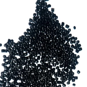 Popular Blowing Film Injection Extrusion Shinny Black Color Pigment Concentration Plastic Pellet Universal Black Masterbatch
