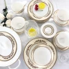 Porcelain Ceramic Decaled Bone china 61 pcs Dinnerware Plates Bowls Tureens Soup Plates set