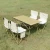 Import Portable Cheap Foldable Beach Camping Outdoor Table and Chair Set for Parks from China