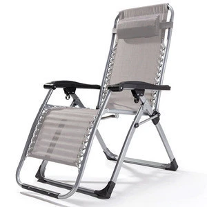 Portable folding Metal sleep chair comfortable Zero Gravity Folding Relax camping Chairs