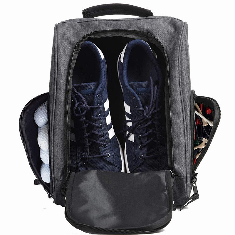 Portable Hanging Zipper Shoe Carrier Tote Bag Gym Sports Golf Shoe Bag