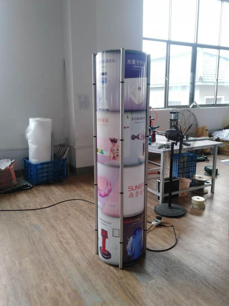 Buy Portable Jewelry Display Stand Bracelet Twister Tower Display Showcase For Trade Show from