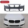 PP plastic Car Front Bumper Rear Bumper Side Skirts  Car Body Kit For BMW 5 Series F10 F18 Conversion 2012-2017