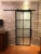 Import Practical Interior Frosted Tempered Glass Insert French Aluminum Sliding Barn Doors from China