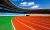 Import Prefabricated running track Prefabricated Athletic Track IAAF Certificated Prefabricated Sport Stadium Track from China