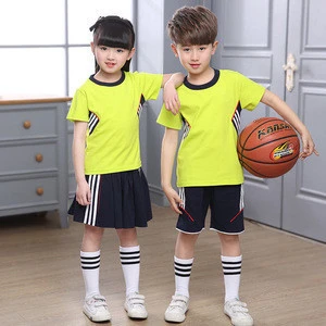 Buy Primary School Uniform Summer Clothes For Boys And Girls
