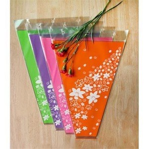 Printed BOPP Flower wrapping/ Y shape flower bag