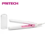 PRITECH Professional Colorful Flat Iron Ceramic Coating Mini Hair Straightener