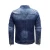 Import Private Label Print Embroidery Logo Front Zipper Denim Jacket Long Sleeve Fashion wear Jackets For Mens from China