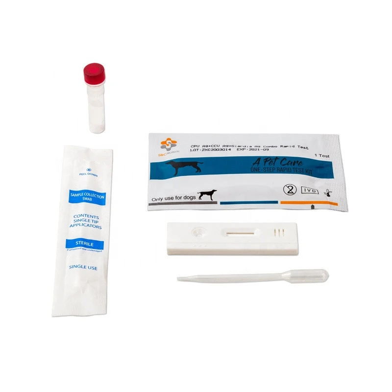Professional Detection Serum/Plasma Canine Heartworm Ag Rapid Test Kit with low price