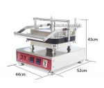 Professional Electric Ice Cream Waffle Bowl Maker with Removable Plate