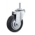 Import Professional Factory Flat Industrial  Rubber Caster Wheel With Brake from China