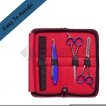 Professional high quality barber scissor set barber scissor thinning scissor set Japanese steel