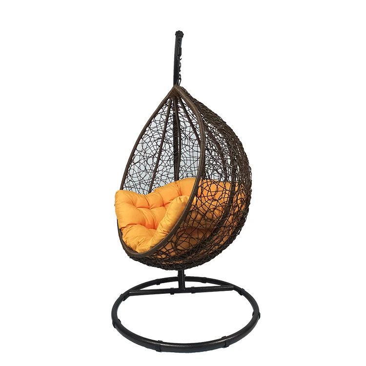 Professional Manufacture Cheap Garden Outdoor Furniture Patio Swings Wicker Hanging Chair