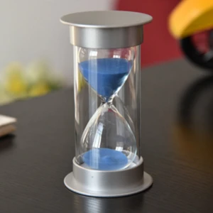 Promotional crafts colorful sand hourglass