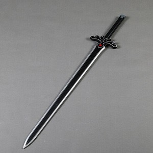 pu foam cosplay swords sword art online black swords 95C032