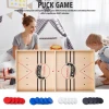 Puck Game Fast Sling Wooden Durable Air Hockey Board Game Toy Parent-child Interactive Game Chess Prop