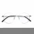 Import Pure titanium eyeglasses frame manufactured by Shenzhen factory can prevent blue light for men and women from China