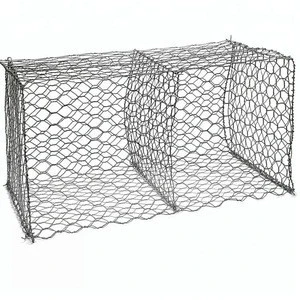 pvc gabion box reinforced stone cage cage park greening bingge net plastic coated gabion basket