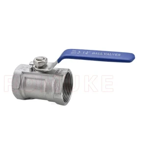 Q11F-16P  Stainless Steel CF8 CF3 CF8M CF3M One Piece Manual Ball Valve With Internal Thread