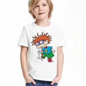Qetesh Wholesale Girls And Boys Plain T-shirt Bulk Children T-shirt