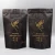 Import Quality Plastic Stand Up Pouch Bean Tea Snack Food Kraft For Roasted Beans Drip Coffee Bag Packing from China