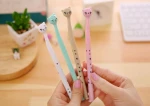 Queena Wholesale Multicolor Plastic Flexible Ball Pens School Office Stationery