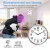 Import QZT Wifi Wall Clock Camera DVR with Motion Detection Function HD 1080P hidden mini camera from China