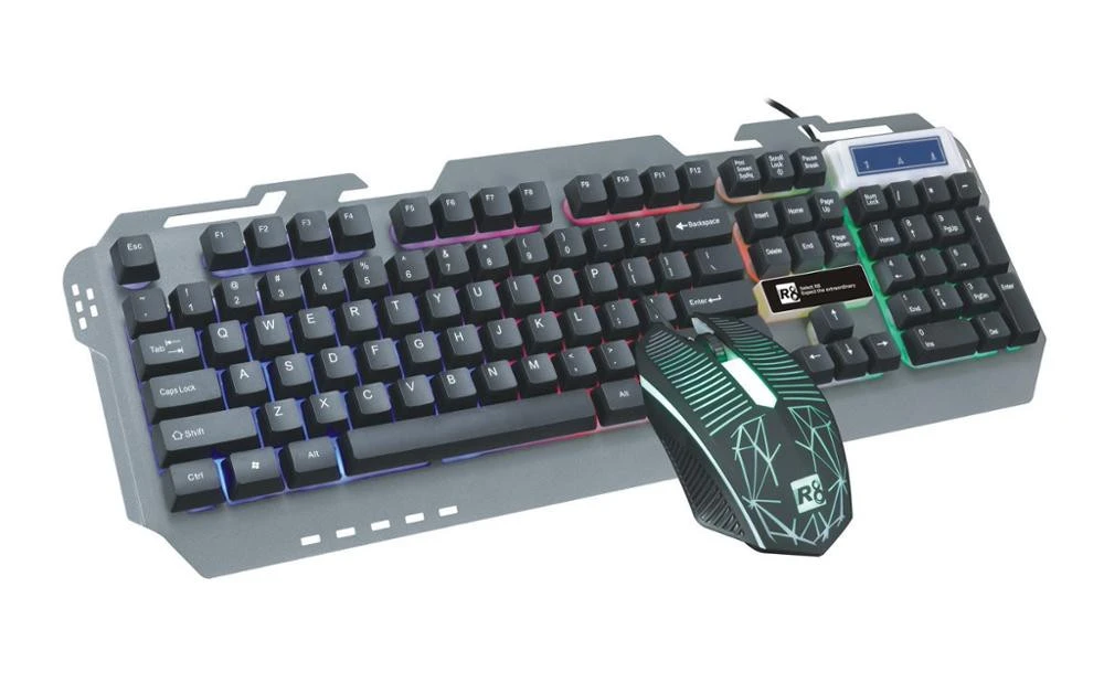 R8 2021 latest wired keyboard and usb mouse combo