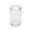 Rapid Shipping high quality sauce glass bottle 500ml chili honey jam jar glass bottle