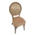Import Rattan Seat Rattan Back Bentwood Dining Restaurant Rental Cross Back Chair from China