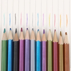 REACH certified high quality metallic pencil color pencil