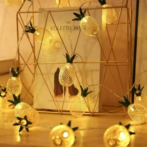 Ready Stock branch tree light Christmas Tree ornaments Fairy lights in holiday lighting Tie Yi pineapple lamp string
