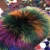 Import Real raccoon fur ball in stock raccoon fur pom pom from China