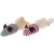 Import Rena Pet Seven Animal Mouse and Fish Shape Accessory Pet Cat Teaser Toys Ball Set with Feather from China