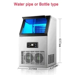 Restaurant Shop Hotel Factory Price Mini Ice Maker Machine Best Sale Ice Maker 40-1000kg Motor Provided Ice Cube Making Machine