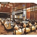 restaurant table dining table fast food store table Wooden restaurant furniture