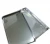 restaurant use metal shallow tray stainless steel food serving tray