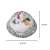 Rhinestone car Interior Decor with Christmas  Snowman Gift Interior Accessories Car Dashboard Ornaments with LED Light