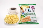 Rice snack cracker grain snack