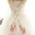 Import romance full flower wedding glove bridal gloves from China