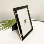 Rose Metal Frame Poster Picture Frame for Home Decoration Rectangle 16X24 Inch Aluminum Customized Wall Photo Frame 4 Color LBT