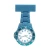 Import Round face rubber fob nurse watch with multiple colors, pin nurse watch, plastic nurse watch from China