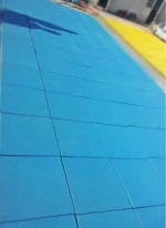 rubber badminton sports floor mat